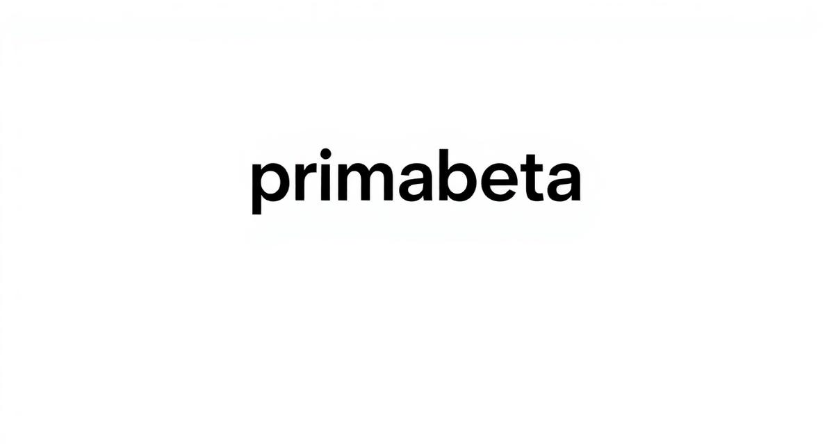 PrimaBeta logo